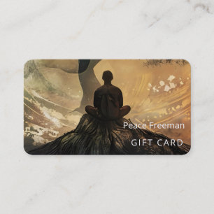 Circle of Becoming   Symbolic Spiritual Design Business Card