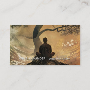 Circle of Becoming Symbolic Spiritual Design Business Card