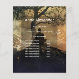 Circle of Becoming Symbolic Spiritual Design Flyer