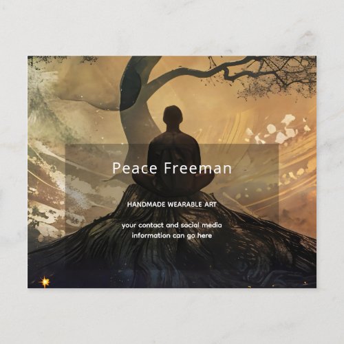 Circle of Becoming | Symbolic Spiritual Design Flyer