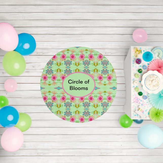 Circle of Blooms Rug (Insitu (Birthday))