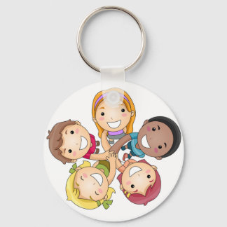 Circle of Children Keychain