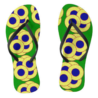 Circle of Circles Flip Flops