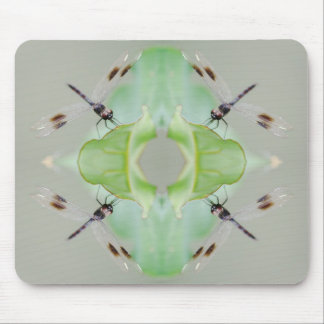 Circle of Dragonflies Mouse Pad