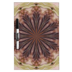 Circle of Feathers Dry Erase Board