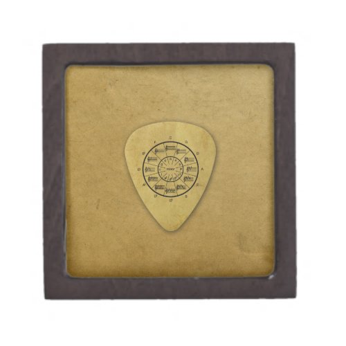 Circle of Fifths Guitar Pick Collection Gift Box