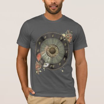 Circle Of Fifths Retro Guitar T-shirt by Specialeetees at Zazzle
