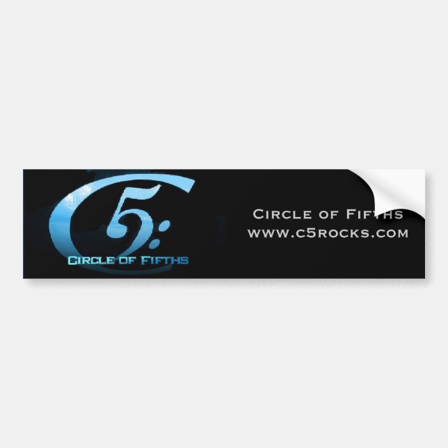 Circle of Fifths Sticker (Front)