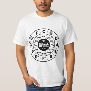 Circle Of Fifths T-Shirt