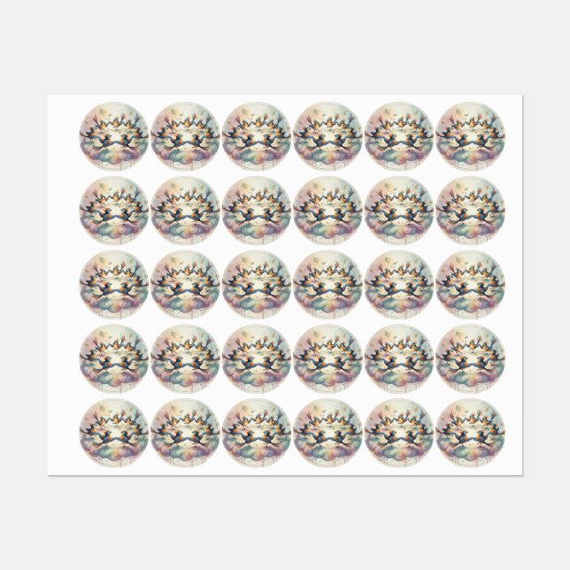 Circle of Flight and Whimsy Labels (Sheet)