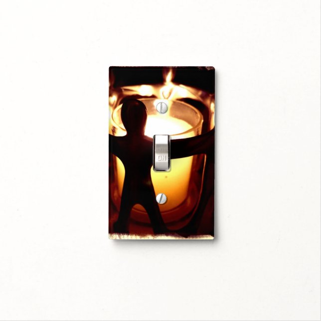 Circle of Friends Candle Custom Wall/Switch Cover (In Situ)