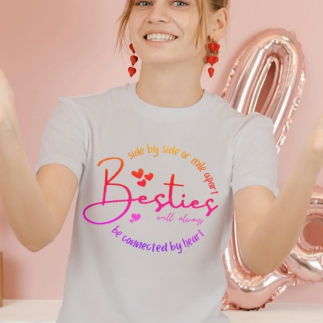 Circle of Friendship Typography T-Shirt (Creator Uploaded)