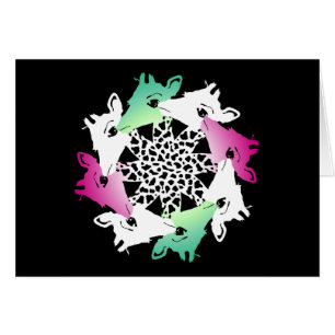 circle of giraffes cards