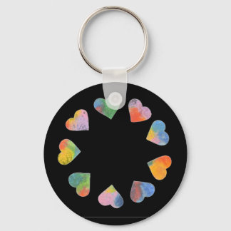 Circle of Hearts Keychain