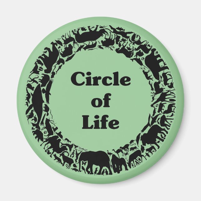 Circle of life magnet (Front)