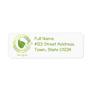 Circle of Life Return Address Label
