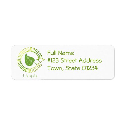 Circle of Life Return Address Label