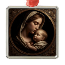 “Circle of Light: Madonna and Child”Ornament