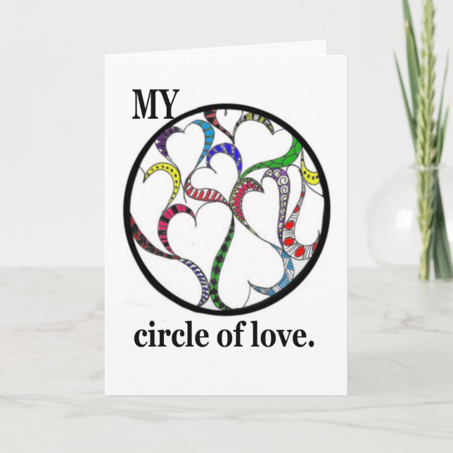 CIRCLE OF LOVE CARD (Front)