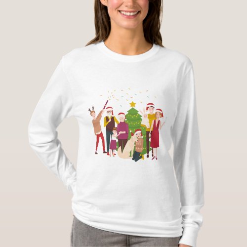 Circle of Love Family  Friends Forever T_Shirt