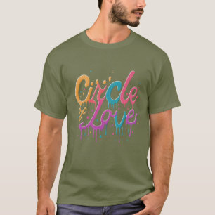 Circle of Love - Heartfelt Design T-Shirt