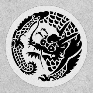 Circle of Nichiren sect dragon Patch
