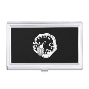 Circle of rainy dragon business card holder