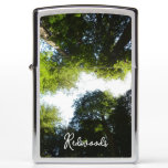 Circle of Redwood Trees at Redwood National Park Zippo Lighter