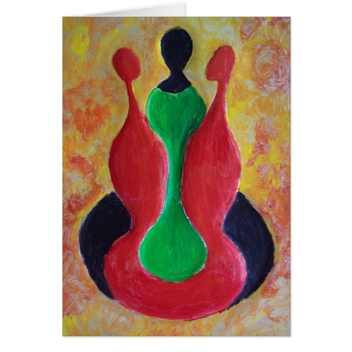 Circle of Sisters, African Art Cards