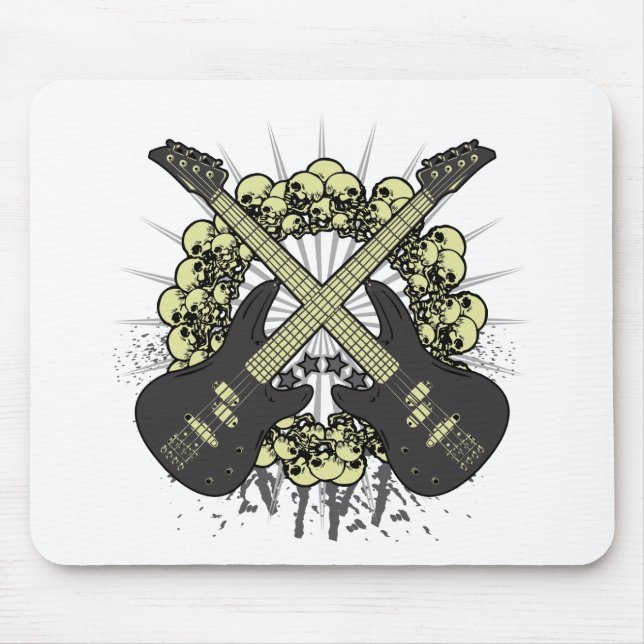 Circle of Skulls Mouse Pad (Front)