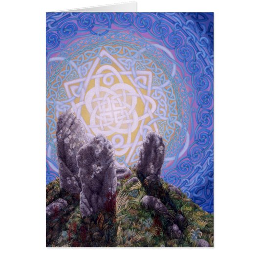 Circle of Stones, by Darlene P. Coltrain Cards (Front)