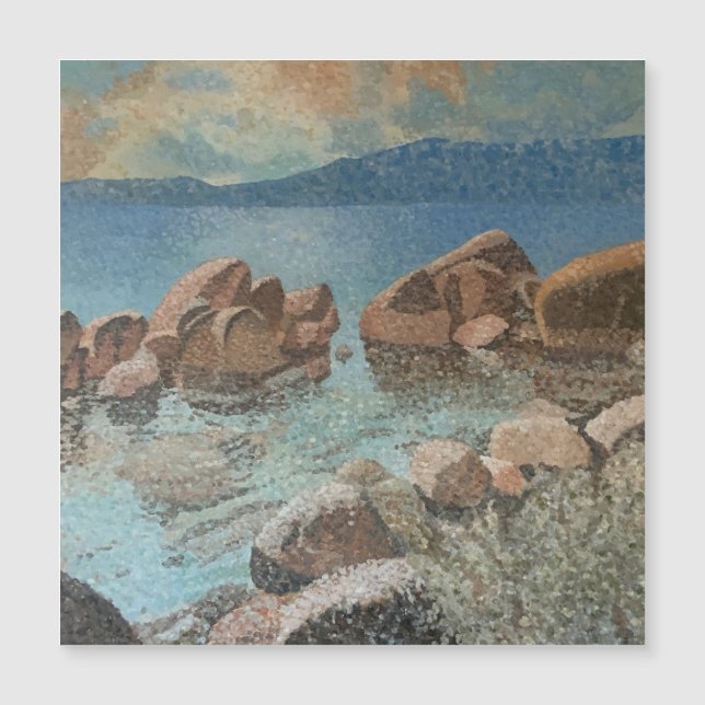 Circle of Stones Lake Tahoe Impressionism (Front)