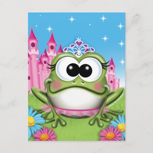 Circle of Sunshineâ Princess Frog Postcard