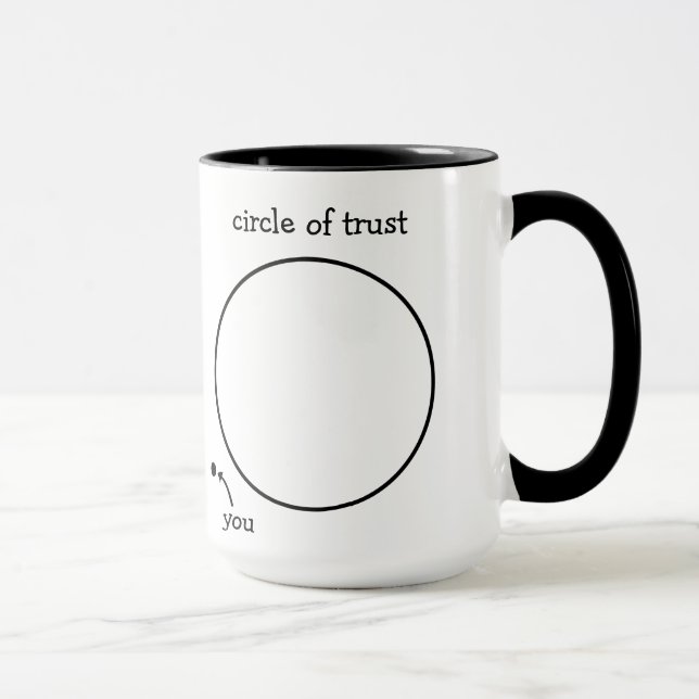 Circle of Trust Mug (Right)