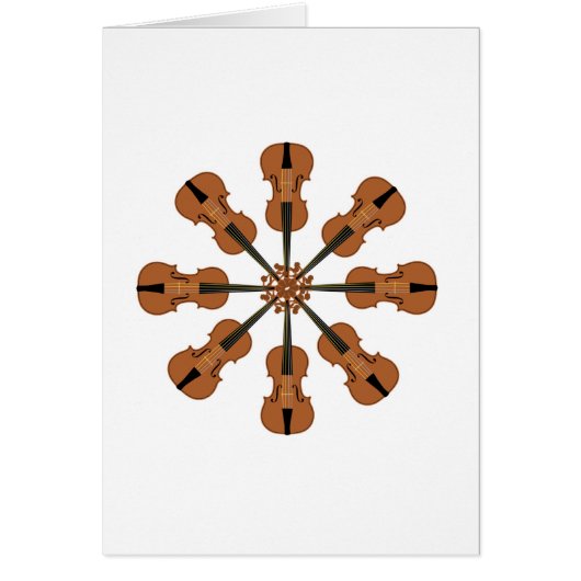 Circle of Violins Cards (Front)