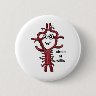 Circle of Willis Pinback Button