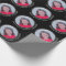 Circle One Photo with Birthday Greeting - Black