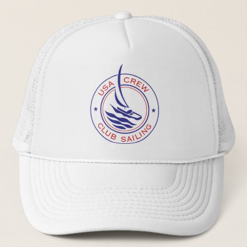 Circle Patch_USA Crew Club Sailing hat