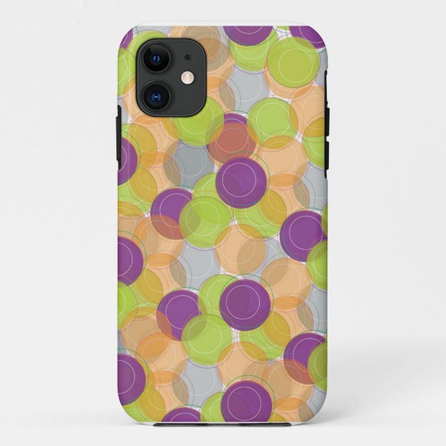 circle pattern Case-Mate iPhone case (Back)