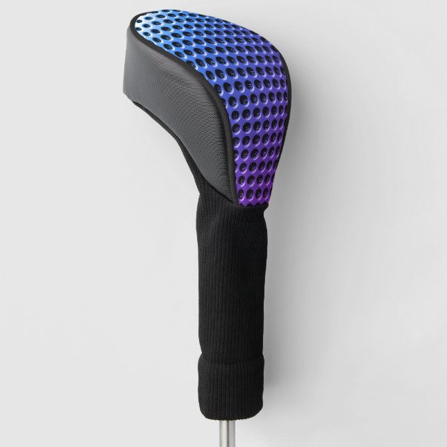 Circle Pattern Golf Head Cover (Angled)