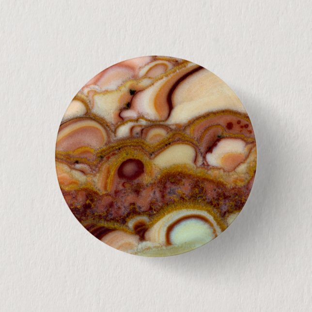 Circle Pattern Of Onyx Stone Button (Front)