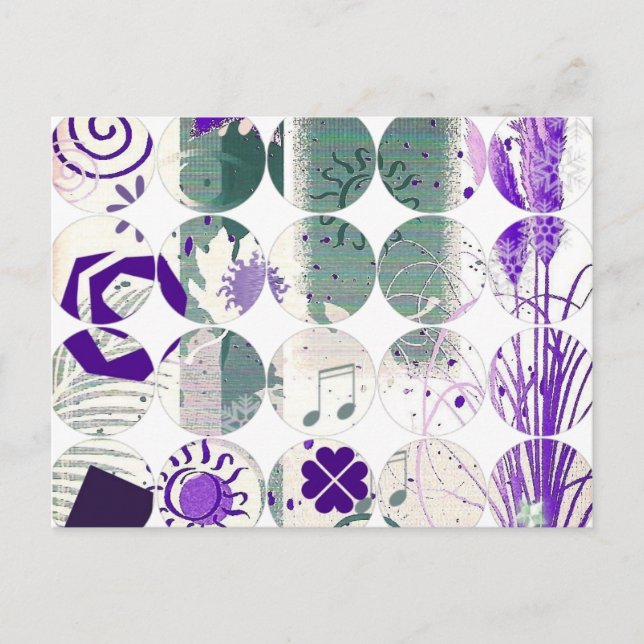 Circle Photo Postcard (Front)