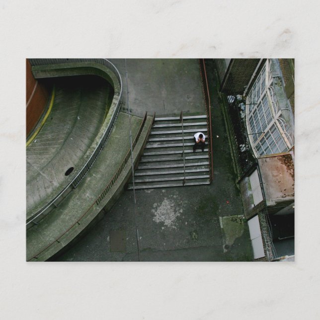 Circle Photo Postcard - Customized (Front)