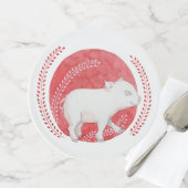 Circle Pig Cake Stand (Front)
