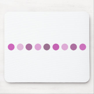 circle-pink mouse pad