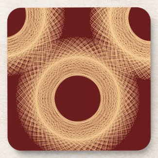 circle reddish brown 467 abstract art