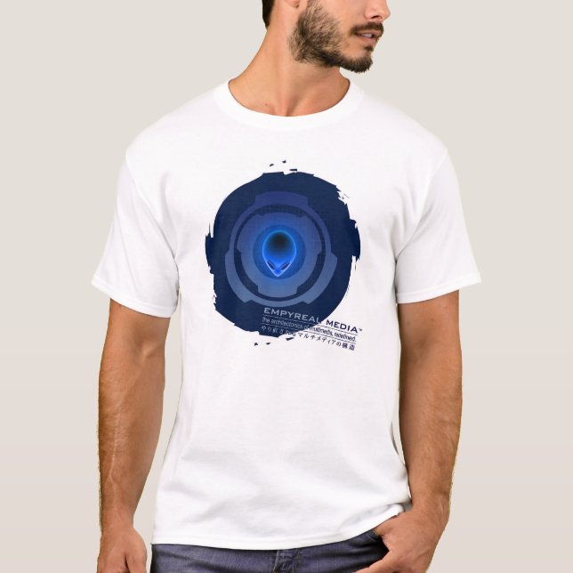Circle SAW Design T-Shirt (Front)