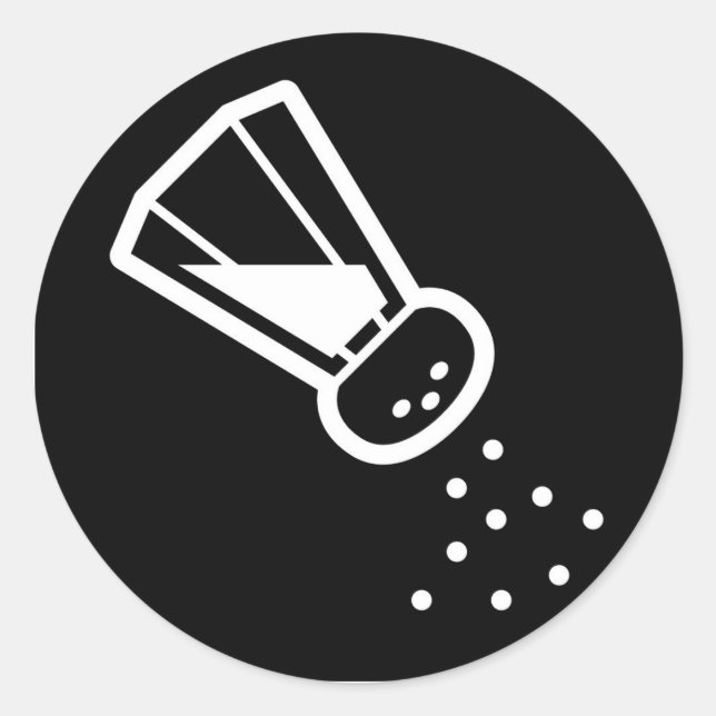 Circle Stickers – Salt Shaker Edition (Front)