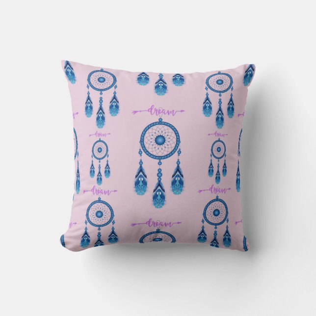 Circle Symbole Dream  Throw Pillow (Front)