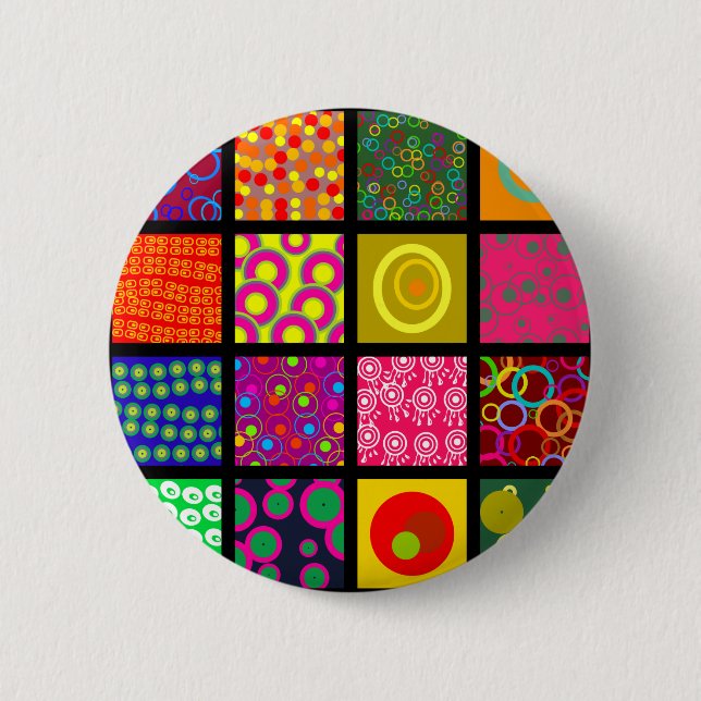 Circle Tile Wallpaper Button (Front)
